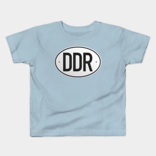 DDR license plate (realistic) Kids T-Shirt